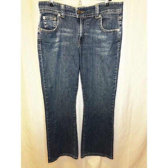 Levis 315 Womens Jeans Size 14 34x29 Button Flap Pockets Boot Cut Red Label - Picture 1 of 13